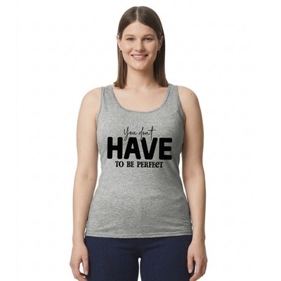 You Don't Have To Be Perfect Damen Trägershirt Tank Top Motivationsgeschenk für Sie