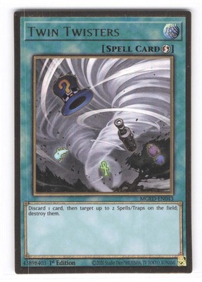 Twin Twisters Premium Gold Rare Maximum Gold: El Dorado MGED-EN043 NM 1st Ed