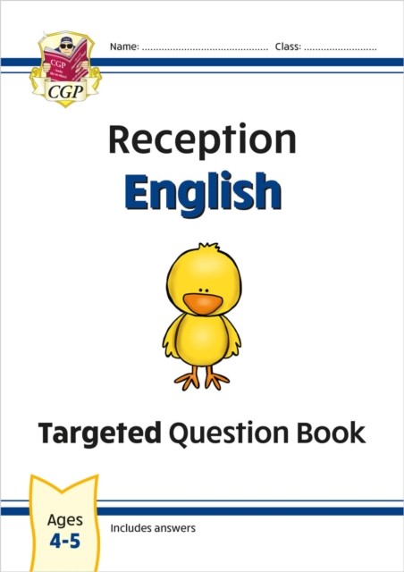 Reception English Targeted Question Book by CGP Books (Paperback Book)