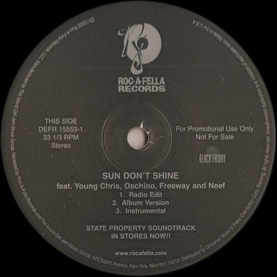 Various, Sun Don't Shine / Do You Want Me, (12'', Promo), NM or M-, 3614741829