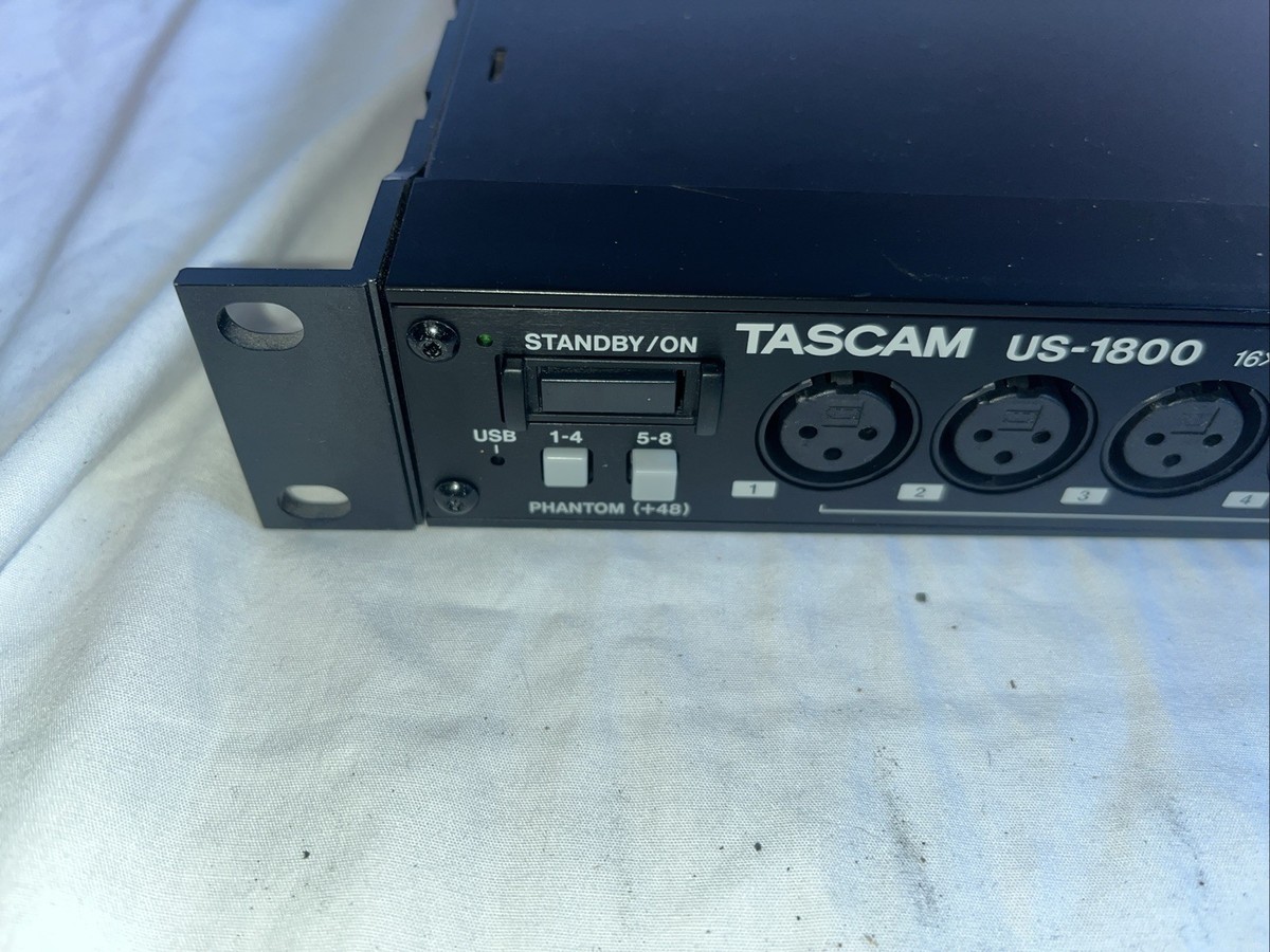 TASCAM US-1800 USBオーディオインターフェース Amazon.co.jp: TASCAM US-1800 オーディオインターフェース 16IN