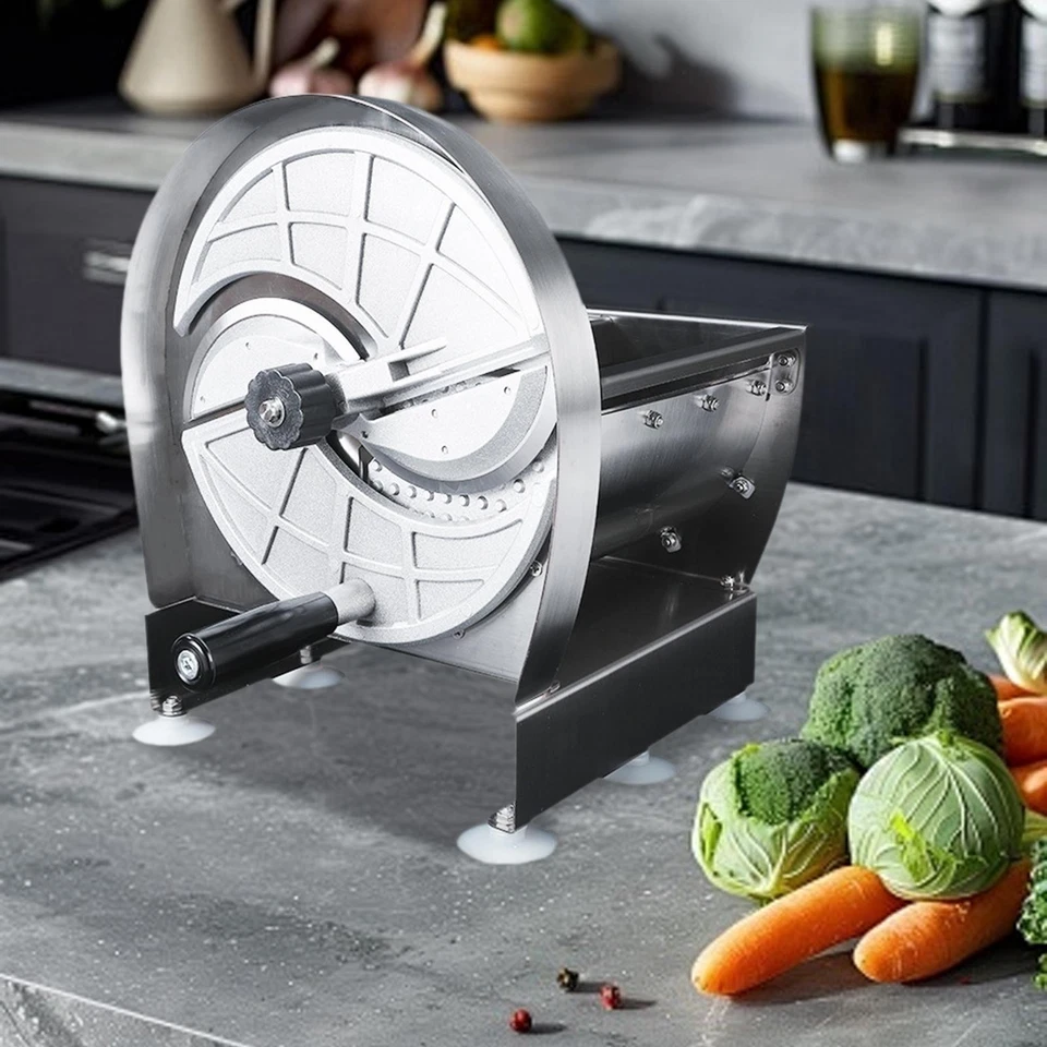 Cortadora de frutas manual máquina rebanadora de tomate para pepino patata lima naranja Foto 2 de 4