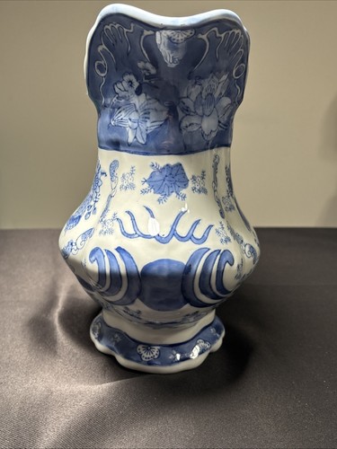Seymour Mann "China Blue" Feinporzellan Wasserkrug - Bild 7 von 22