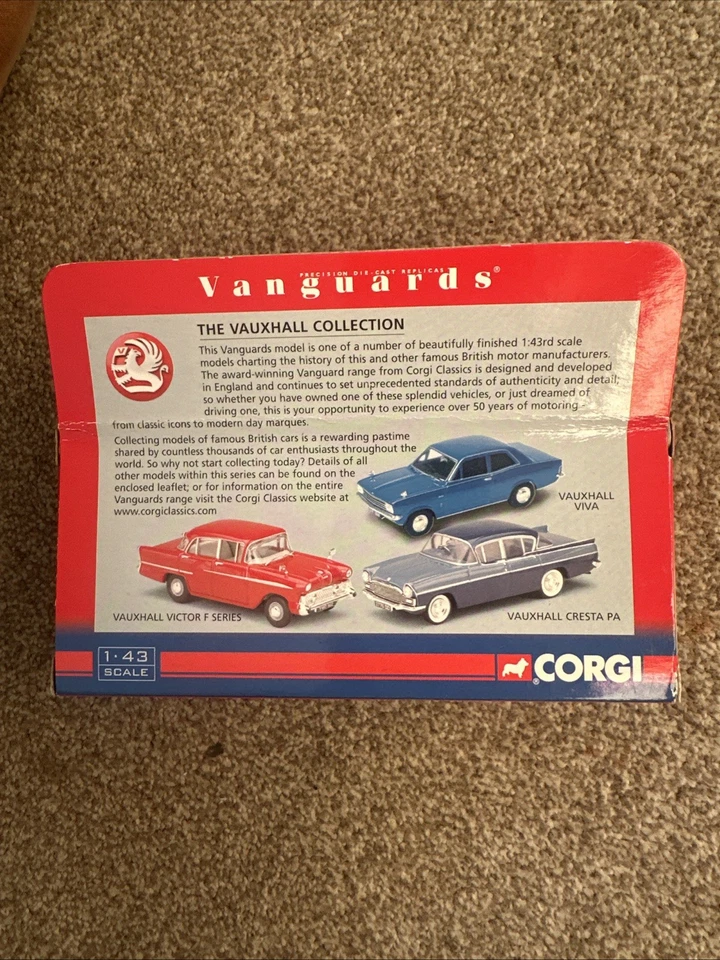 Corgi Vanguards VA06410 Vauxhall Cresta Rally Monte Carlo Havana Brown Ltd Ed - Image 3 of 4