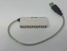 Rock Band ViPowER 4 Port Hub USB 2.0 Dongle VP-H209B Xbox 360 Wii PS2 PS3 OEM.