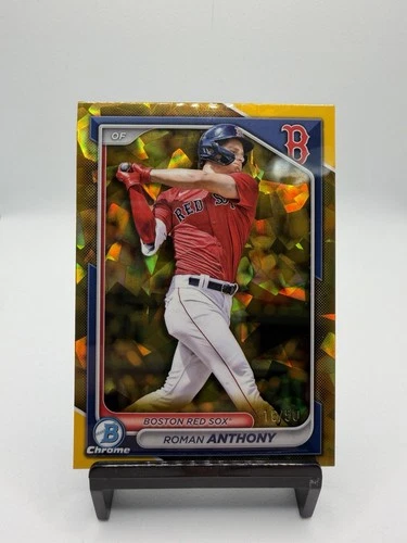 2024 Bowman Chrome Roman Anthony Gold /50 #BDC-19