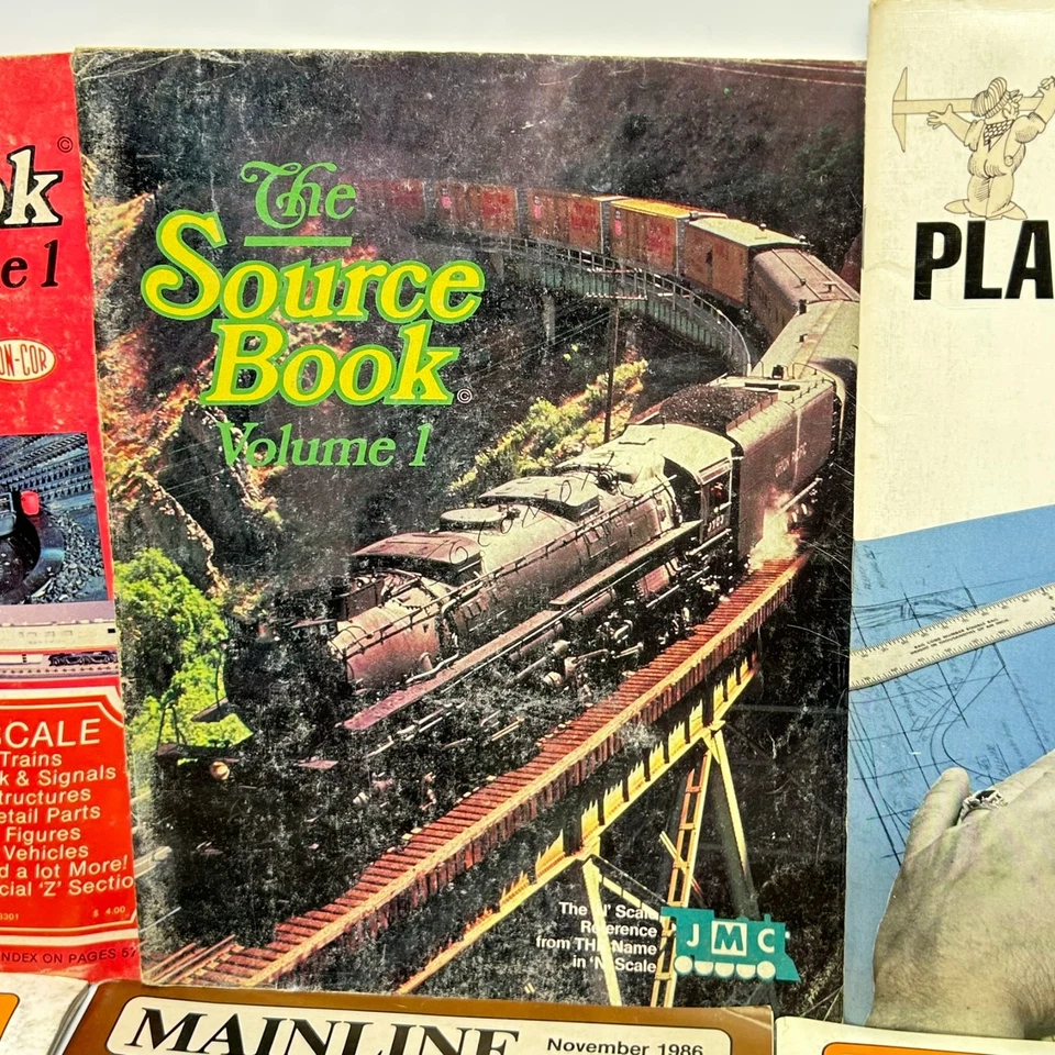 Lot Of 13 Vintage 1972 -1986 Model Railroad & Train Magazines Rail Classics - Image 3 of 4
