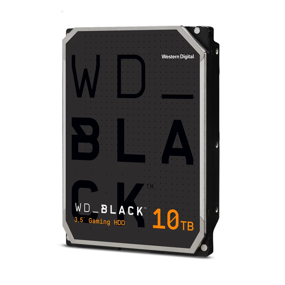 Western Digital WD_BLACK 10TB Gaming SATA HDD Internal Hard Drive HDD-WD102FZBX