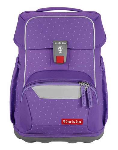 Step by Step Basis Schulranzen-Set 4-teilig Schulranzen Purple Konfetti Neu - Bild 2 von 5