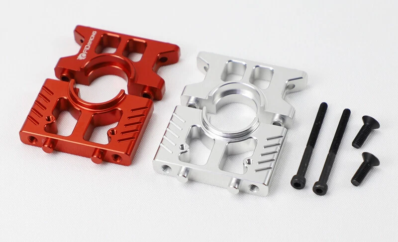 FID CNC alloy mid centre diff bracket base mount for LOSI DBXL-e V1.0 V2.0 - Image 2 of 3