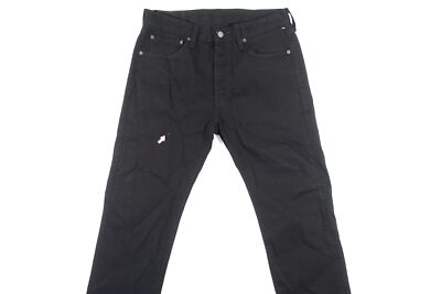 LEVIS 501 0083 BLACK 32X32 ORIGINAL STRAIGHT JEANS MENS PREOWNED