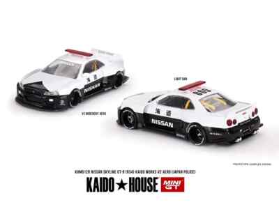 ミニカー Kaido House LTD EDN R34 skyline police s-l400.jpg