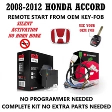 Plug & Play Remote Starter Kit  fits 2008-2012 HONDA ACCORD  Silent Activation