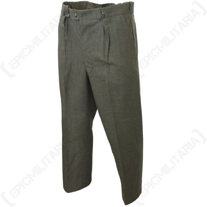 Vintage 1960's-70's Belgian Army O.D. Wool pants, Ex. Grade Vintage 1960's-70's Belgian Army O.D. Wool pants, Ex. Grade
