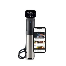 Anova Culinary Sous Vide Precision Cooker Pro, 1200 Watts, Black and Silver