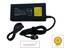 4pin AC Adapter For GE vivid i Color Ultrasound Charger TWADP100 US Power Supply