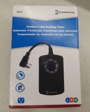 Intermatic HB51K 24 Hour Outdoor Timer with Photocell Light Sensor, Weatherproof