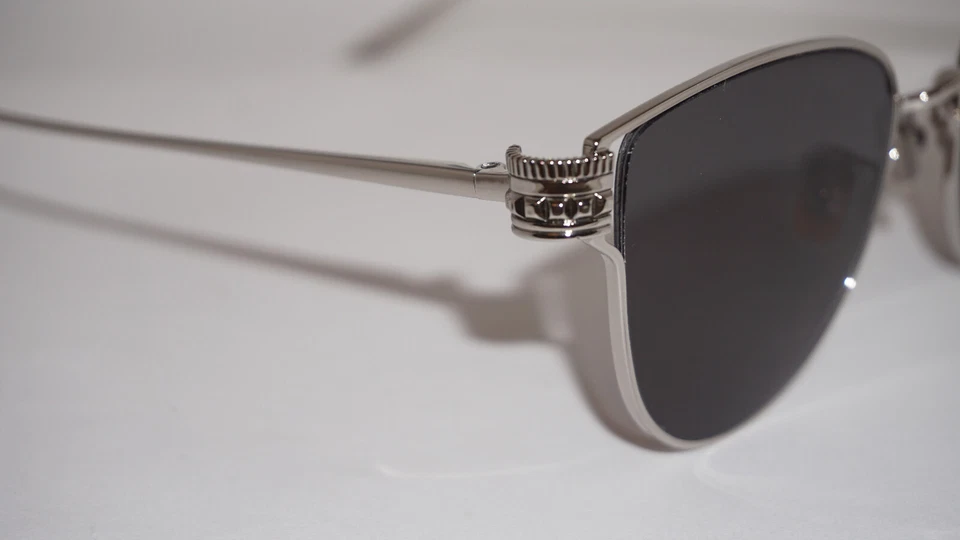 Nuevas gafas de sol Boucheron Cateye gris plata BC0113S 003 52 20 135 Foto 4 de 4