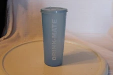 Drink-Mate Tumbler with Lid, 16 ounce Blue Beverage Bottle