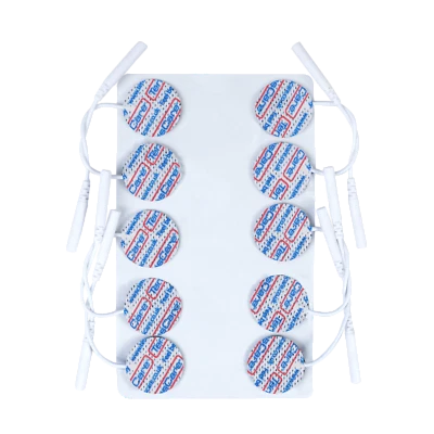 TensCare - 3er Pack mit 10 Superior runden Elektrodenpads 25 mm geeignet für Gesicht