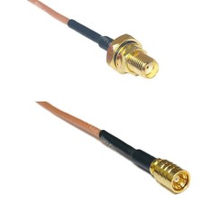 RG316 SMA Female O-Ring to SMB FEMALE RF Cable Rapid-SHIP LOT