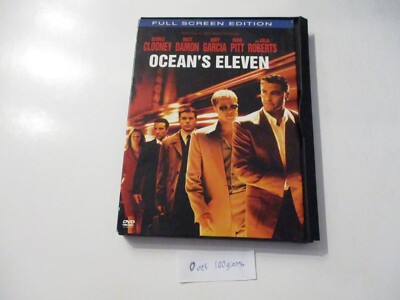 Ocean's Eleven (DVD, 2001, Full Screen Edition) Acclaimed remake of 60's classic