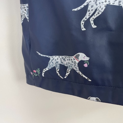 Girls John Lewis Coar Jacket Shower Proof Age 4 Dalmatian Dog Pattern Hood - Picture 7 of 10