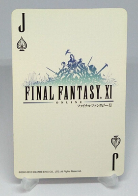 Final Fantasy 25th Anniversary Playing Cards Spade J Square Enix