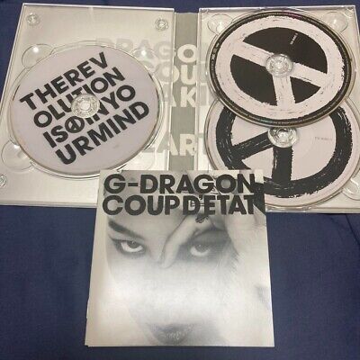 G-DRAGON COUP D'ETAT +ONE OF A KIND & HEARTBREAKER Limited G-DRAGON COUP D'ETAT +ONE OF A KIND & HEARTBREAKER Limited