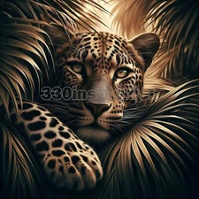Digital Image Picture Photo Wallpaper Background Desktop Art Leopard Jungle #A67