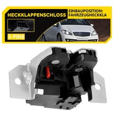 Heckklappenschloss 1697400035 für Mercedes-Benz A W169 B-Klasse W245 B150 B160