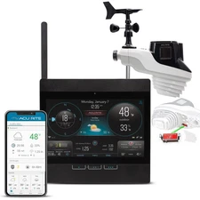 Atlas Professional Weather Station with Direct-to-Wi-Fi HD Display, Lightning...