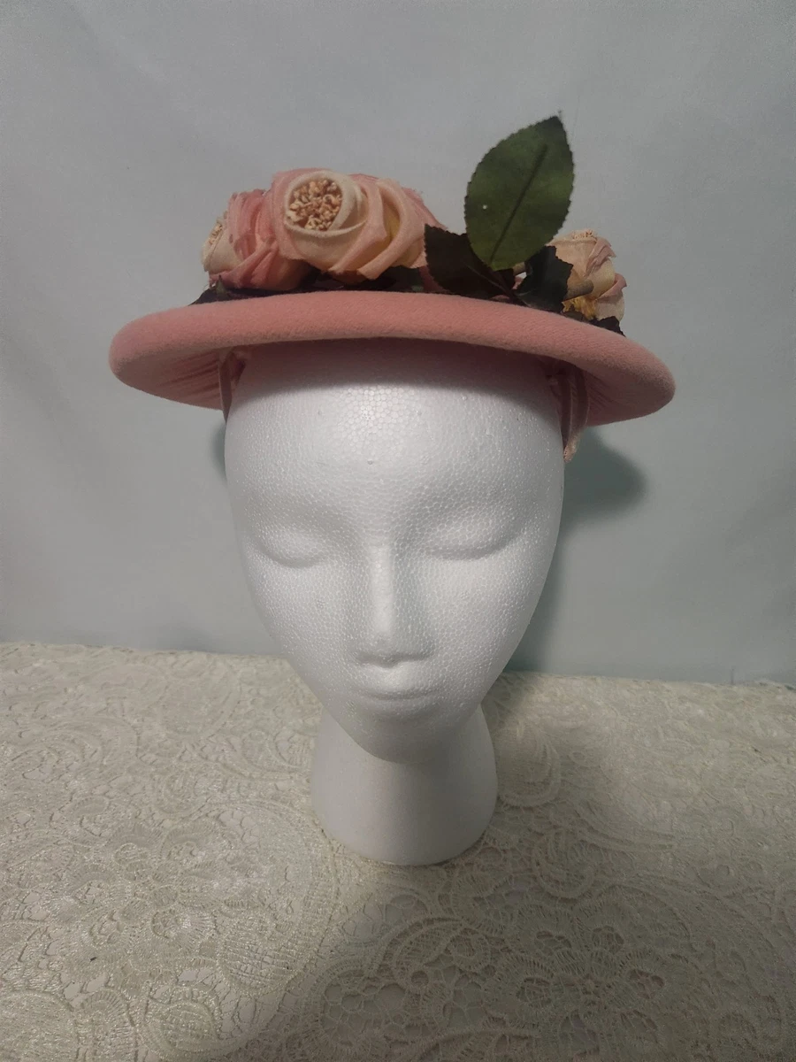 Pillbox Pink 1960s Vintage Hats for Women for sale | eBay display picture 2