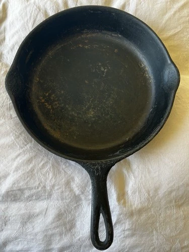 Wagner Ware Sidney 0 Cast Iron Frying Pan Skillet 1058 Black Vintage