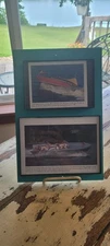 1955 Chris Craft   Cobra and A 1958 Chris Craft Silver Arrow wall art
