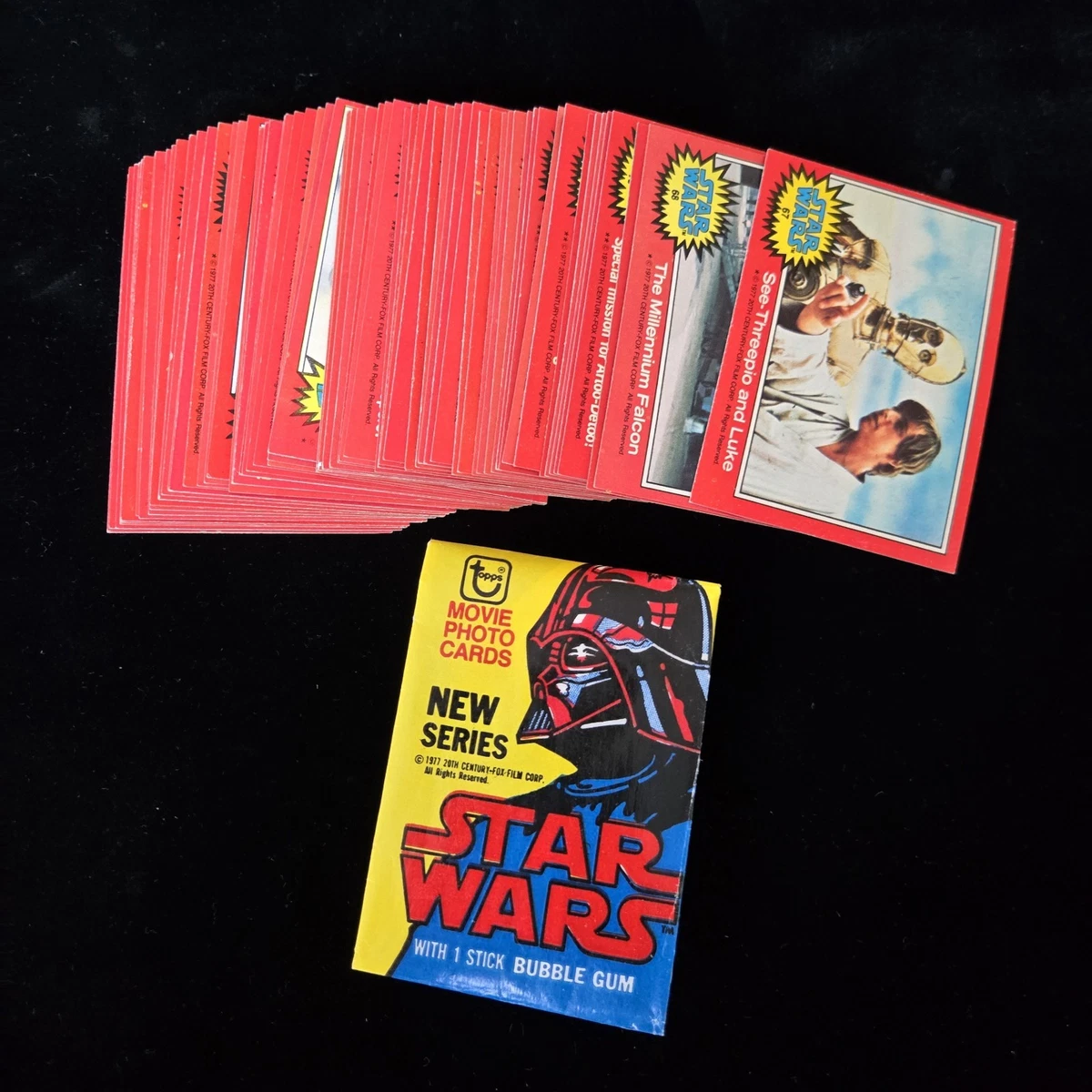 Star Wars Action Topps Star Wars 2 (Red) Trading Card Sets for