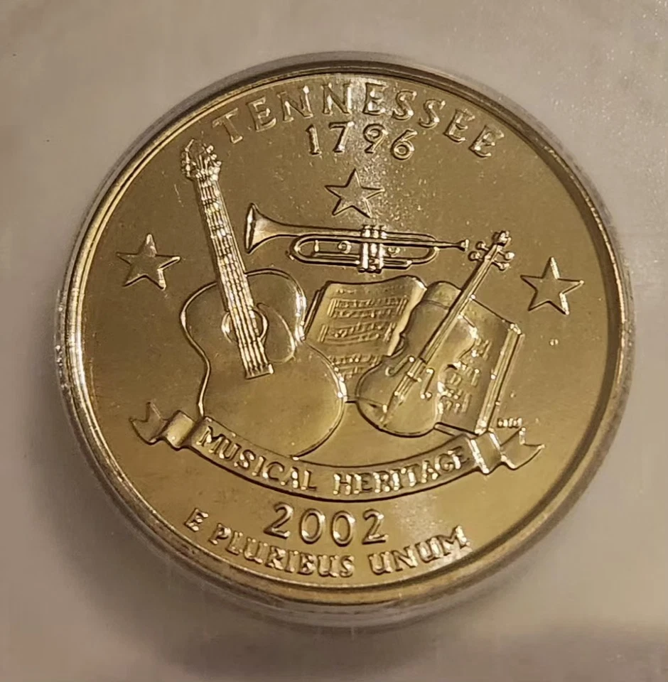 2002-P 25C ICG MS68 PL - Clad Indiana Quarter RARE PL GRADE AUSTIN HUTTO SIGNED - Image 4 of 4