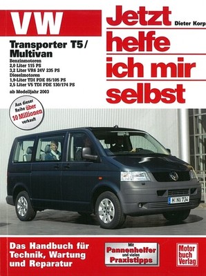 VW Bus/Transporter T5, Reparaturanleitung Jetzt helfe ich mir selbst, Handbuch