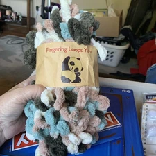 JubileeYarn Fun Finger Loops Yarn - Jumbo Polyester - Multiple Colors