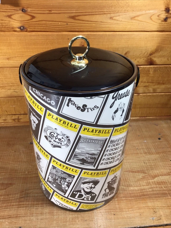Cubo de hielo vintage Playbill Annie Dracula grasa 13” x 7-3/4” LEER Foto 2 de 4