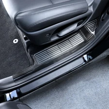 Interior Stainless Door Sill Scuff Guard Plate Guard For Hyundai Palisade LX3 2026