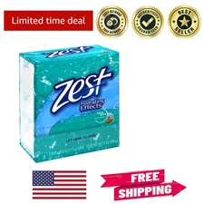 Indulge in 3 Aqua Pure 4 oz Soap Bars - Almond Scent, Skin Nourishment