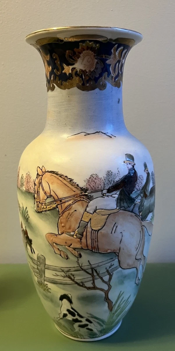 古董多色中国花瓶1900-1940 | eBay