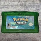 Pokemon Emerald Version (Nintendo GBA, 2005) Authentic - Dry Battery (Saves)