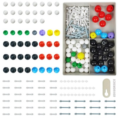 EVOTECH SCIENTIFIC Scientific Chemistry Molecular Model Kit (125 Pieces),... 