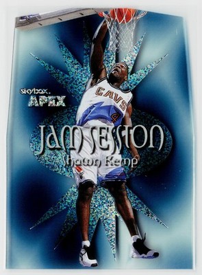 1999-00 SkyBox Apex #12 JS Shawn Kemp Jam Session Cleveland Cavaliers