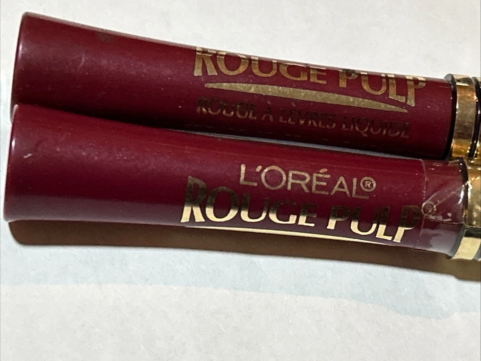 L'Oreal Paris Rouge Pulp Liquid Lipstick Color DARING LOT OF 2 #09 0.15 FL Oz - Image 2 of 4