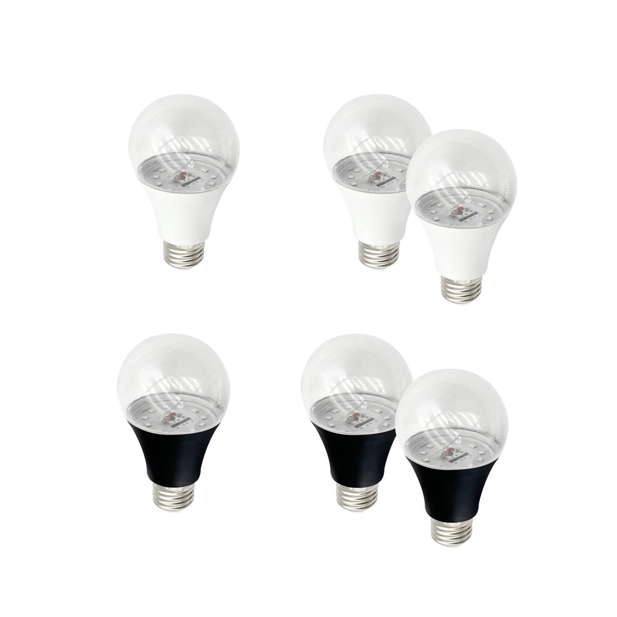 Purple Light Bulbs Violet Ambient Light E27 9W for Carnivals