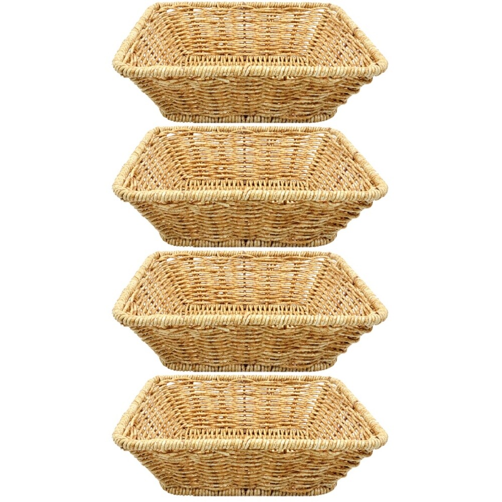 Multipurpose Imitation Rattan Woven Basket Natural Woven Baskets eBay