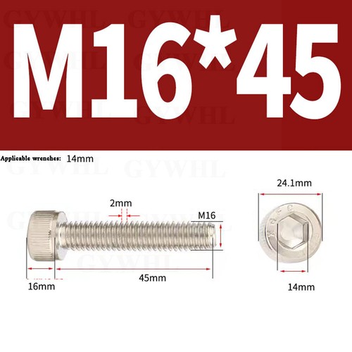 Nickel Plated Cap Screws Hexagon Socket Head Allen Key Bolts High Tensile 12.9 - Picture 221 of 254